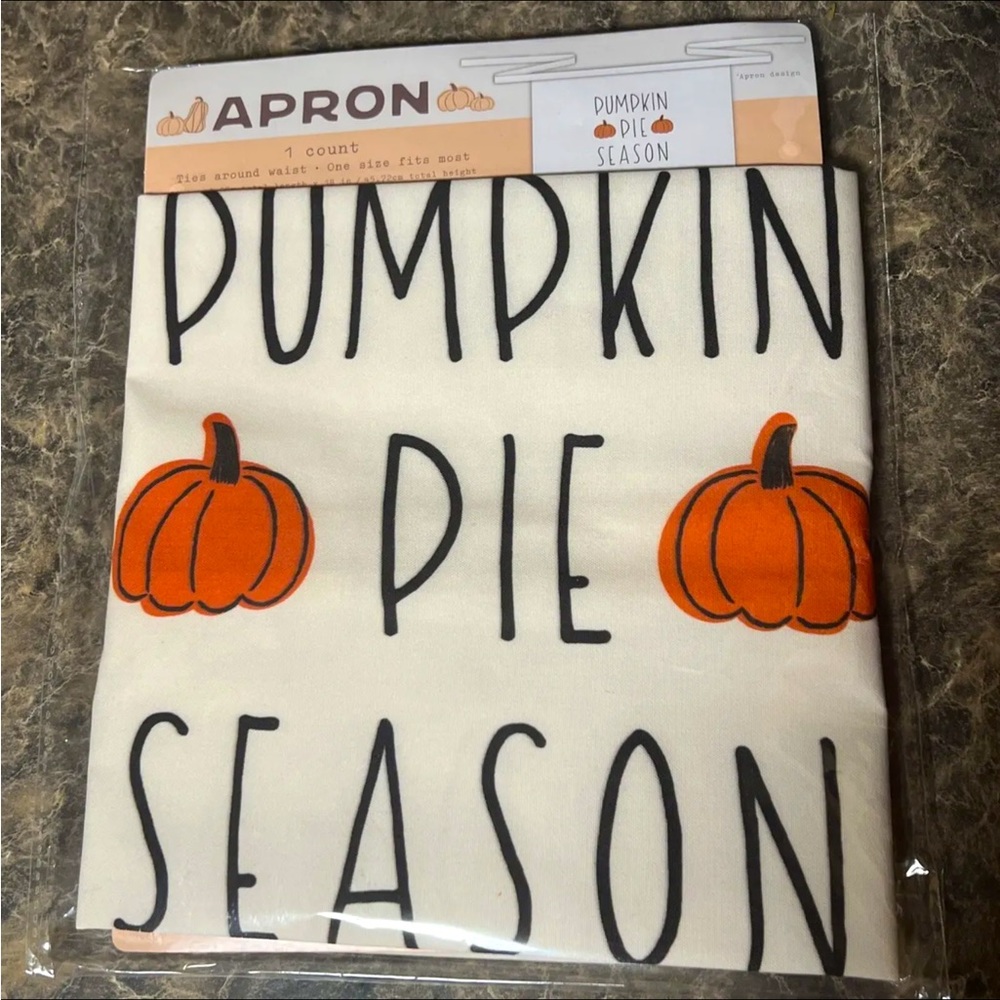 Pumpkin Pie Apron 🎈LAST ONE 🎈 - Picture 1 of 3